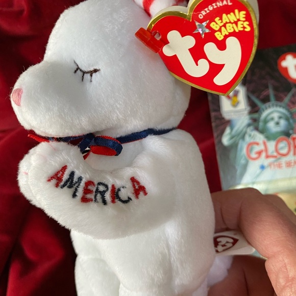 2 TY Patriotic Bears 1-7”, 1-5” - Picture 6 of 14